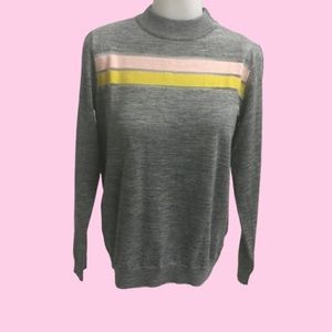 Lea & Viola Sweater Slate Grey SZ M NWT